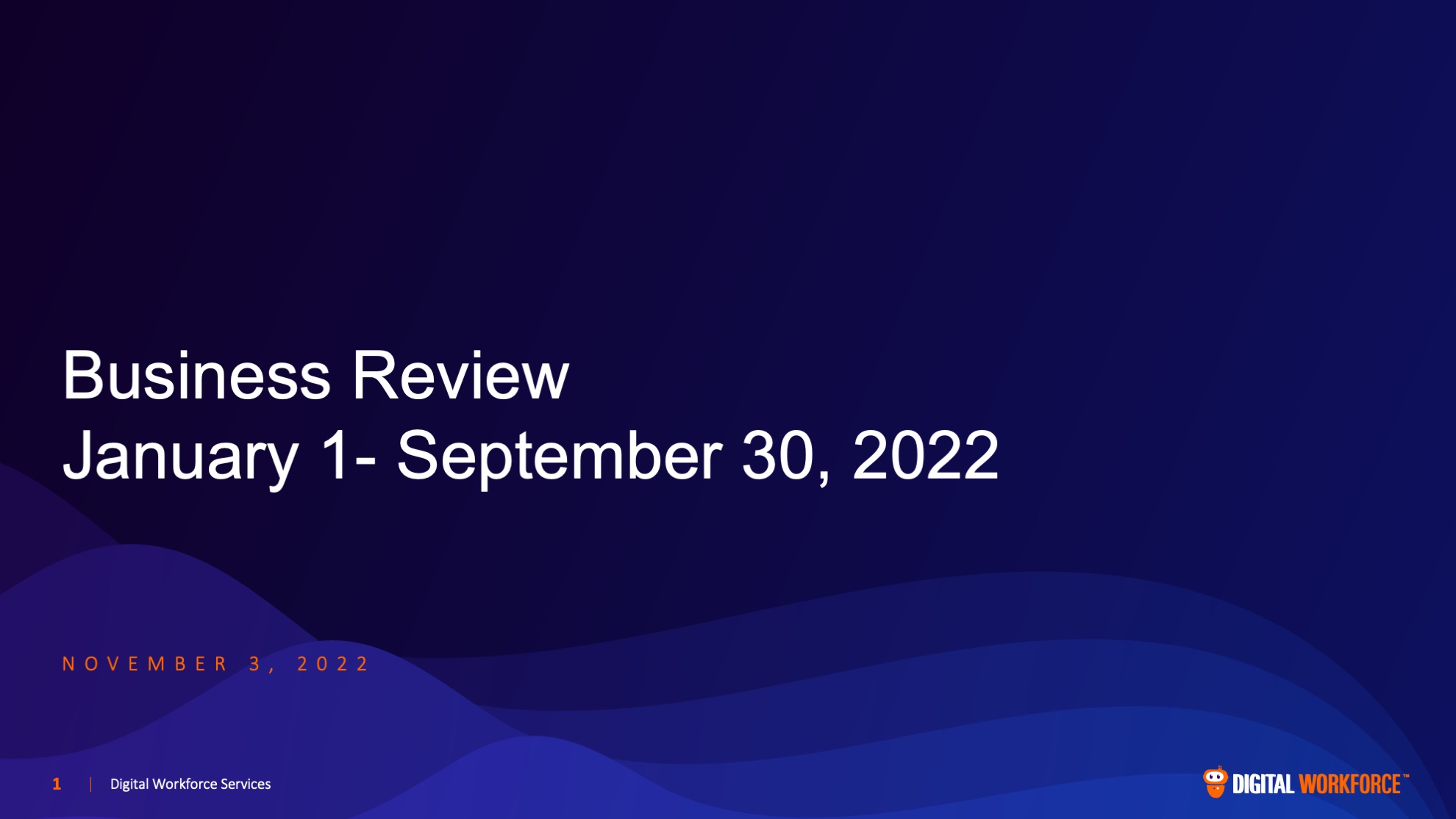 Business Review Q3 2022
