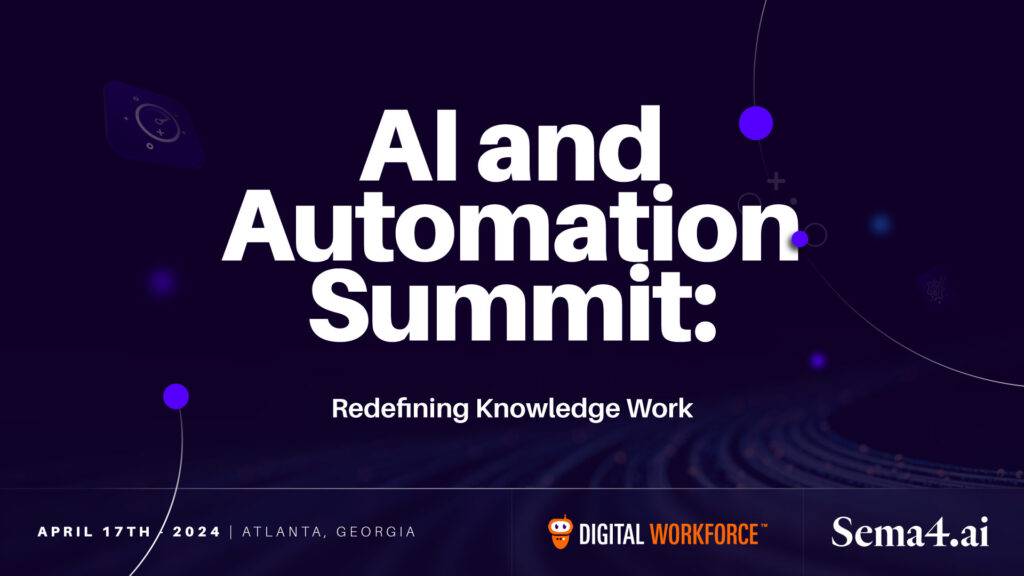 AI and Auto­mation Summit